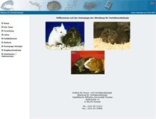 Tablet Screenshot of ethologie.de